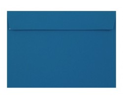 Farebná obálka s odtrhávacím pásikom (samolepiaca) modrá 