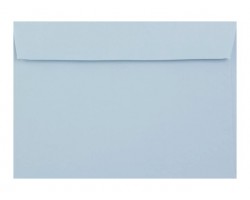 Farebná obálka s odtrhávacím pásikom (samolepiaca) svetlá modrá 