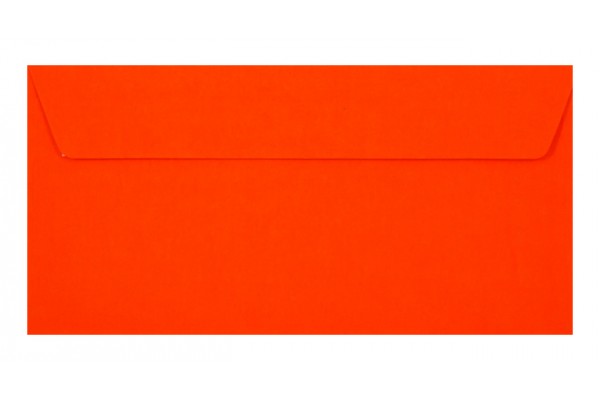 Neónová obálka oranžová 